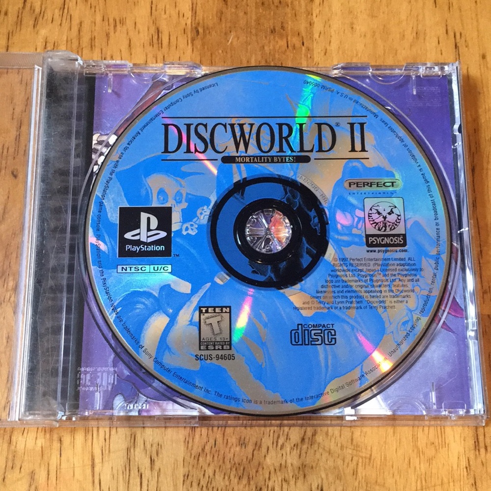 Discworld II: Mortality Bytes! PlayStation 1